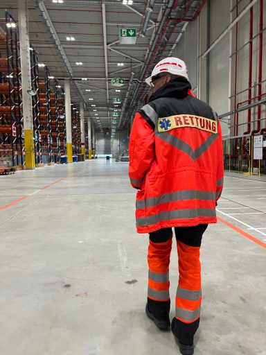 Betriebssanitäter in der Logistik