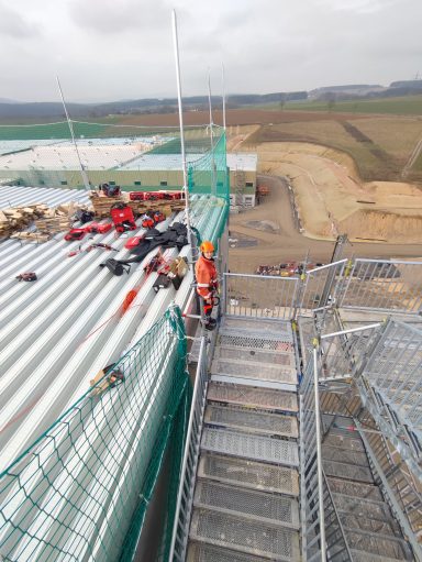 Sanitätsdienst Baustelle